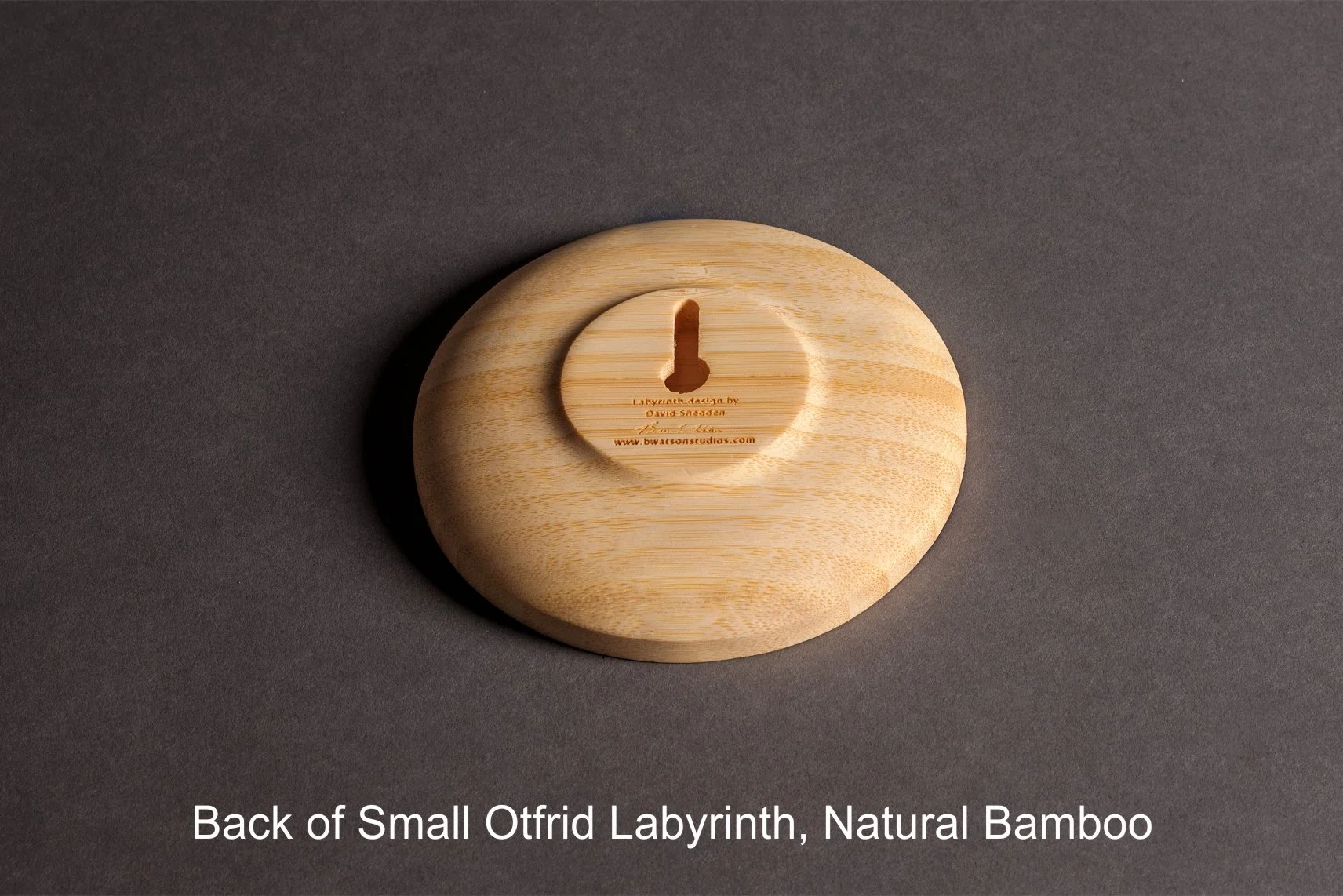 Otfrid Finger Labyrinth, Natural Bamboo — Watson Studios: Brian